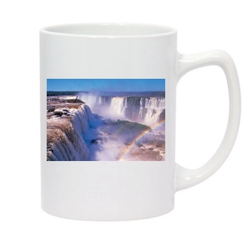 Waterfalls 14oz White Statesman Mug