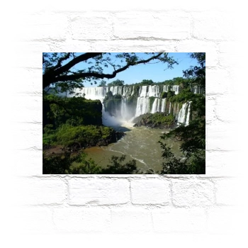 Waterfalls Metal Wall Art