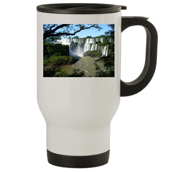 Waterfalls Stainless Steel Travel Mug