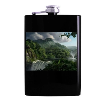 Waterfalls Hip Flask