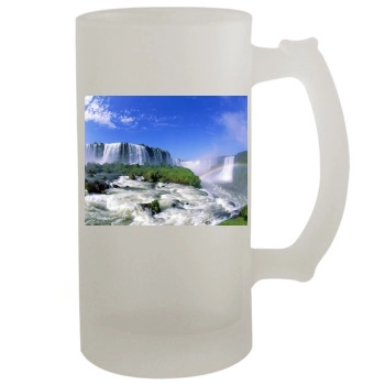 Waterfalls 16oz Frosted Beer Stein