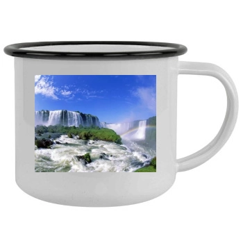 Waterfalls Camping Mug