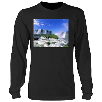 Waterfalls Men's Heavy Long Sleeve TShirt