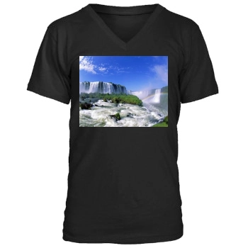 Waterfalls Men's V-Neck T-Shirt