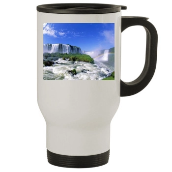 Waterfalls Stainless Steel Travel Mug