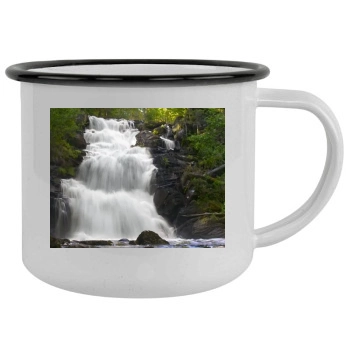 Waterfalls Camping Mug