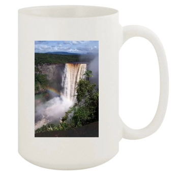 Waterfalls 15oz White Mug