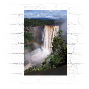 Waterfalls Metal Wall Art