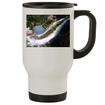 Waterfalls Stainless Steel Travel Mug