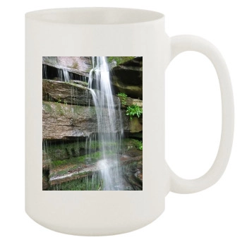 Waterfalls 15oz White Mug