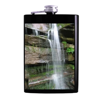 Waterfalls Hip Flask