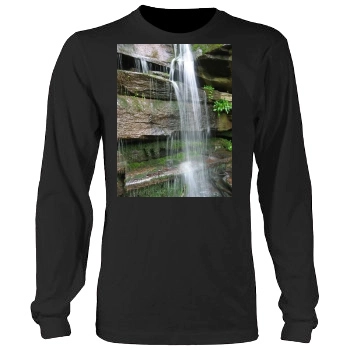 Waterfalls Men's Heavy Long Sleeve TShirt