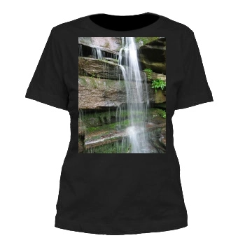 Waterfalls Women's Cut T-Shirt