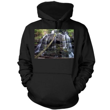 Waterfalls Mens Pullover Hoodie Sweatshirt