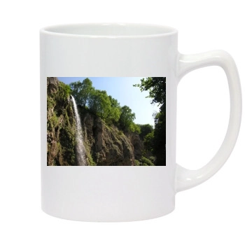 Waterfalls 14oz White Statesman Mug