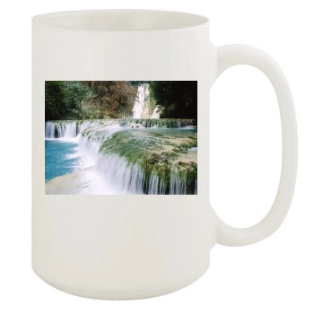 Waterfalls 15oz White Mug