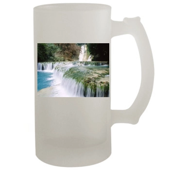 Waterfalls 16oz Frosted Beer Stein