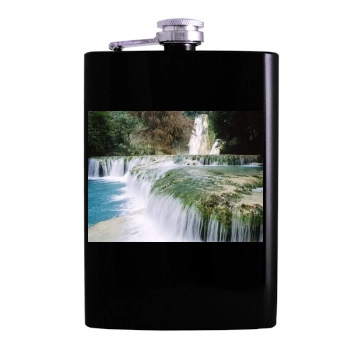 Waterfalls Hip Flask