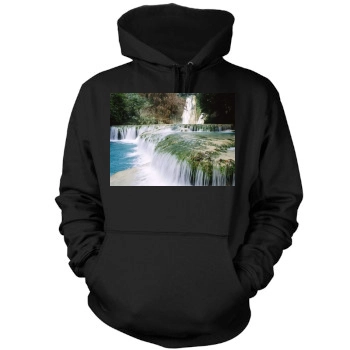 Waterfalls Mens Pullover Hoodie Sweatshirt