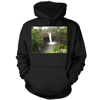 Waterfalls Mens Pullover Hoodie Sweatshirt