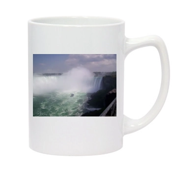 Waterfalls 14oz White Statesman Mug