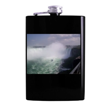 Waterfalls Hip Flask