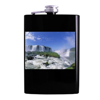 Waterfalls Hip Flask