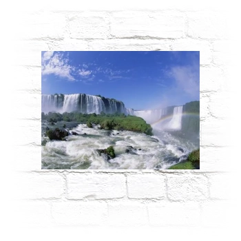 Waterfalls Metal Wall Art