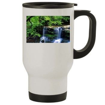 Waterfalls Stainless Steel Travel Mug