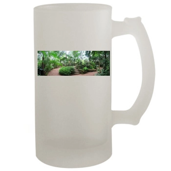 Botanical Gardens 16oz Frosted Beer Stein