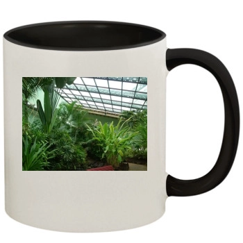 Botanical Gardens 11oz Colored Inner & Handle Mug