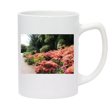 Botanical Gardens 14oz White Statesman Mug