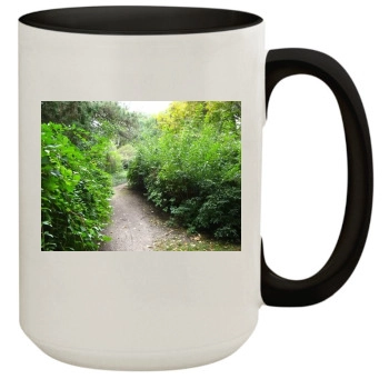 Botanical Gardens 15oz Colored Inner & Handle Mug