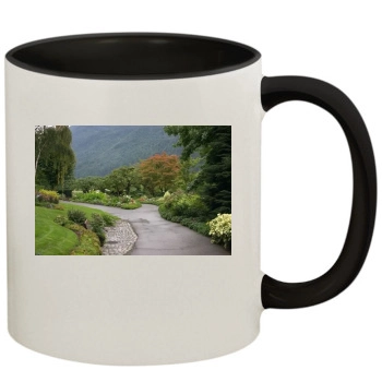 Botanical Gardens 11oz Colored Inner & Handle Mug