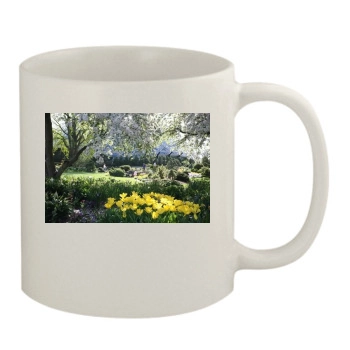 Botanical Gardens 11oz White Mug