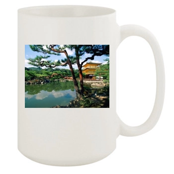 Botanical Gardens 15oz White Mug