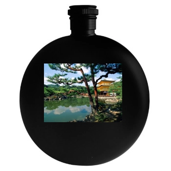 Botanical Gardens Round Flask