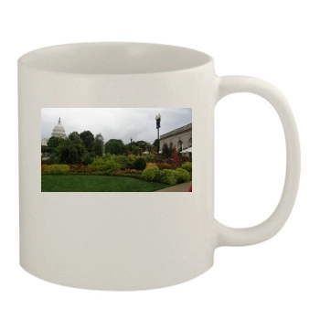 Botanical Gardens 11oz White Mug