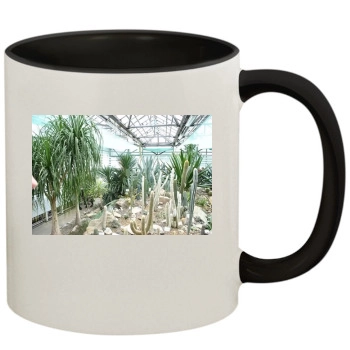 Botanical Gardens 11oz Colored Inner & Handle Mug