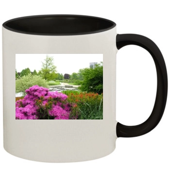 Botanical Gardens 11oz Colored Inner & Handle Mug