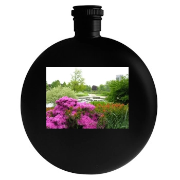 Botanical Gardens Round Flask