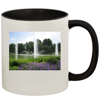 Botanical Gardens 11oz Colored Inner & Handle Mug