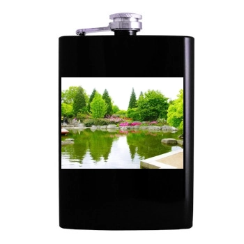 Botanical Gardens Hip Flask