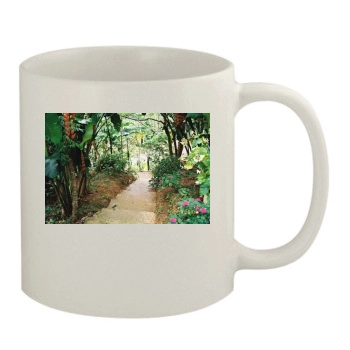 Botanical Gardens 11oz White Mug