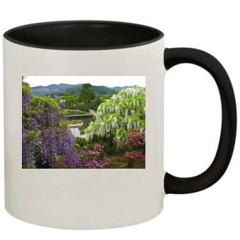 Botanical Gardens 11oz Colored Inner & Handle Mug