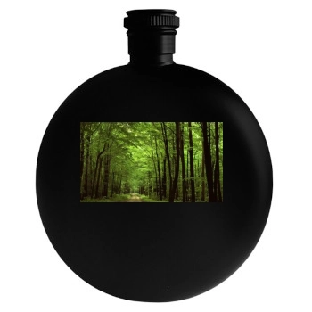 Botanical Gardens Round Flask