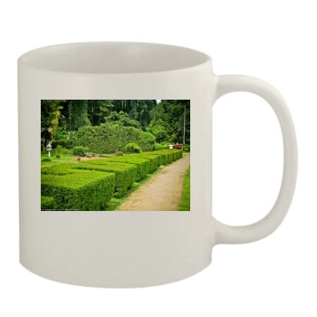 Botanical Gardens 11oz White Mug