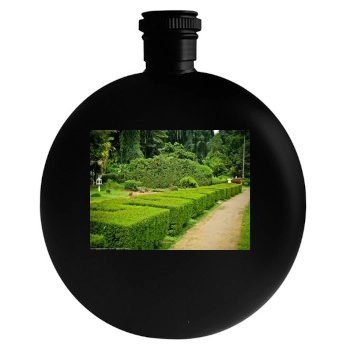 Botanical Gardens Round Flask