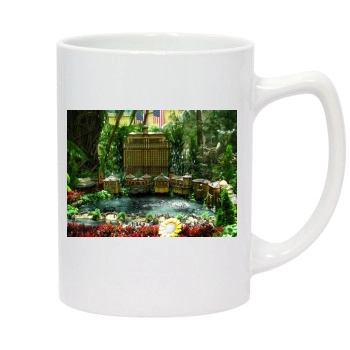 Botanical Gardens 14oz White Statesman Mug