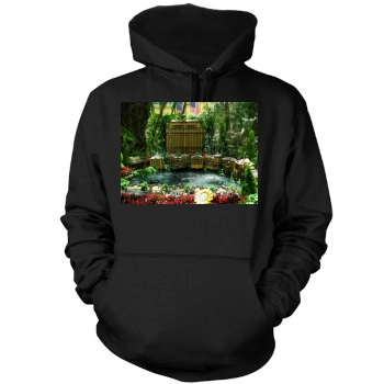 Botanical Gardens Mens Pullover Hoodie Sweatshirt